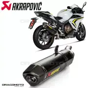 HONDA CB CBR 400 500 X F R 2016-2023 Exhaust AKRAPOVIC Carbon S-H5SO4-HRC/1