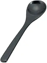 Set of 5 Tabletop Accessories [A] Rice Bowl Steamed Spoon, Black, 5.2 x 1.1 inches (13.1 x 2.7 cm), Restaurant, Ryokan, Japanese Tableware, Restaurant, Commercial Use, Tableware, Tableware