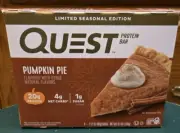Quest Nutrition Pumpkin Pie Protein Bar, 20g Protein, 1 Box of 4 Bars!