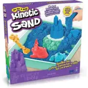 Kinetic Sand Blue Sandbox Set