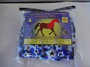 Sleazy Sleepwear Horses Stretch Neck Zipper Hood Nylon Twinkle Stars Mane Tamer