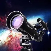 Practical Telescope Telescope for Kids Adults Astronomy Beginners, Refractor Practical Telescope Telescope for Astronomy
