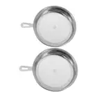 2 Pcs Oil Filter Cup Accessories Fine Mesh Strainer Lab Sieves Soil