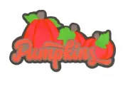PREMADE SCRAPBOOK-PAPER PIECING-TITLE-FALL-AUTUMN-KIDS-PUMPKIN PATCH-PUMPKINS