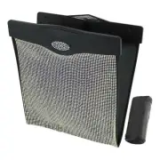 Car Trash Can Portable Back seat Faux Leather Trash Bin Assorted Color 1 Pcs
