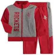 Outerstuff NBA Infants Toddler On The Line Fleece Full Zip Track Jacket and Pants Set