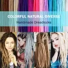 20inch Ombre Dreadlocks Hair Extensions Synthetic Crochet Braiding Dreads Loc