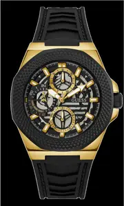 Guess Front-Runner Black Men's Watch GW0577G2