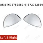 1 Pair Left & Right Headlight Washer Cover For Mini R55 R56 R57 Driver Cooper- (for: Mini)