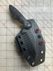 Custom Kydex Sheath for Ka-Bar TDI Hinderer Hellfire Knife (Sheath Only)