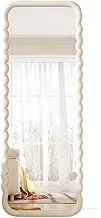 Full Length Mirror,Irregular Mirror,Floor Mirror Hanging Or Leaning Against Wall，Giant Mirror for Bedroom Cloakroom,Easy to Use(2,160x50cm)
