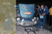 Jean Luc Therier Claude Roure Alpine A110 Motor Racing 1972 Rally Car Photo 7