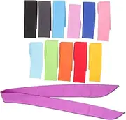 BCOATH 12pcs Ice Cooling Head Wraps Neck Cooler Scarves for Summer Decorative Ice Towels Reusable Cooling Bandanas Yoga Golf Tennis