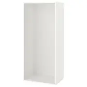 PLATSA frame, white, 80x55x180 cm