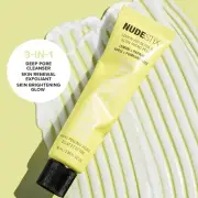 NUDESKIN NUDESTIX Lemon-Aid Detox Glow Micro-Peel Skin Cleanse Glow Tube Sealed