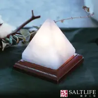 在飛比找蝦皮商城優惠-【鹽夢工場】USB系列-小金字塔白鹽燈｜鹽燈 鹽燈風水擺飾 