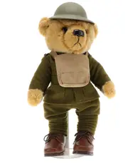 Ltd Ed Lieut. Albert Murray - the Western Front Bear ANZAC plush teddy