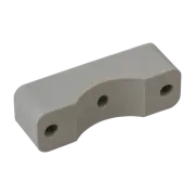 Rounded Holder Bracket - Single (Plastic)
