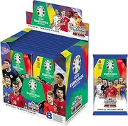 Topps Official Euro 2024 Match Attax - Full Box - 36 packets of EURO 2024 Match Attax (288 cards). Ultra-rare Cristiano Ronaldo Career Celebration to be found inside lucky boxes.