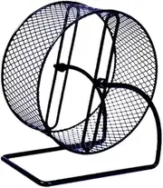 WeiLaiKeQi Hamster Running Wheel Accessories Non-Slip for Gerbils, Rats, Mice, Guinea Pig Jogging Wire Mesh, S