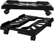 PC Tower Stand Under Desk Modern Computer Stand Adjustable CPU Rack for Gaming Computer Multifunctional Floor Stand with Wheels