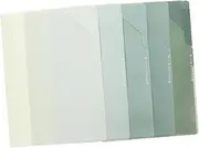 TEHAUX Elegant Tab Folders Pack of Office File Folders Generous Storage Capacity for Women's Office Supplies