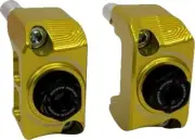 Driven Captive Gold Axle Blocks (DRCAX-205GD)