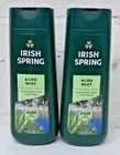 Irish Spring Aloe Mist Body Wash for Men 20 oz (2 Bottles)
