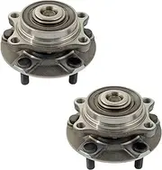 2PCS Front Wheel Hub & Bearing Left Right Compatible With Infiniti G35 Compatible With Nissan 350Z 2003 2004 2005 2006 2007 2008 2009