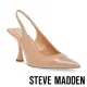 【STEVE MADDEN】NILES 拼接尖頭繞踝高跟鞋(杏色)