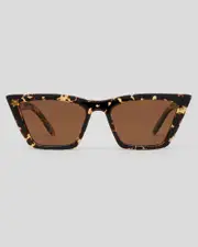 [Reality Eyewear] Reality Eyewear Women's Lizzette Sunglasses in Turtle Orange One Size Turtle Orange