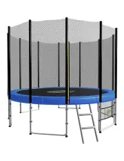 [Kahuna] Blizzard 10ft Blue Trampoline with Net Blue