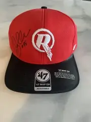 Signed Melbourne Renegades Cricket Hat Cap BBL Big Bash League Kane Richardson
