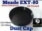 Meade ETX-80 Dust Cover Cap. 80MM REFRACTORS
