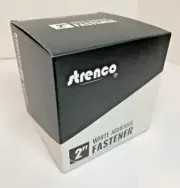 Strenco White Self Adhesive Fastener 2 Inch Hook And Loop Versatile Tape NIB