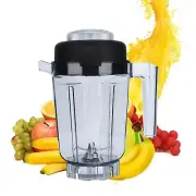 Blender Pitcher 32oz 0.9L Transparent Food Blender Container with Blade lid