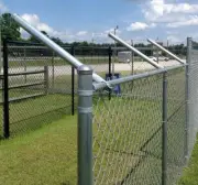 Extend-A-Post - Post Extensions for Chain Link Fence - Set of 9 SIZE 1-5/8