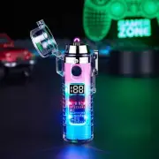 USB Rechargeable Frameless Lighter With Flashlight