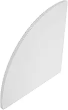GOOHOCHY Corner Shelf Wall Rack for Bathroom Decor Over Toilet Storage PVC Stylish Wall-Mounted Rack for Home