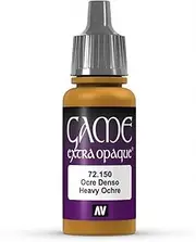 Vallejo VJ72150 Game Colour Extra Opaque Heavy Ochre 17 ml Miniatures
