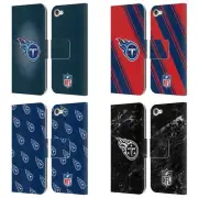 NFL TENNESSEE TITANS ARTWORK LEATHER BOOK WALLET CASE FOR APPLE iPOD TOUCH MP3