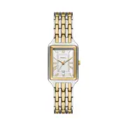 Fossil Raquel Three-Hand Date Two-Tone Stainless Steel Watch ES5368