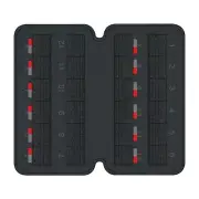 24-Slot Game TF Card Holder Storage Bag Case Carrying Organizer for Steam Deck