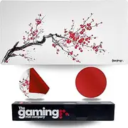 The Gaming Mat Company Single Player MTG Playmat & Gaming Mouse Pad - 72 x 36 cm Cherry Blossom Gaming Mousepad Compatible with Magic The Gathering Playmats MTG Cards YuGiOh Gaming Mat Large Mouse Pad