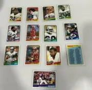 Vintage Topps Football Cards 1988 Darrell Green HOF Tommy Kramer New Lot Of 13