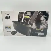 Altec Lansing Octiv Duo M202 Dual Dock Speaker System for iPod/iPhone NEW SEALED