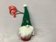 Target Santa GNOME Christmas Ornament - Plush style elf 6" In. - 2018 NEW