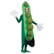 Adults Peas In A Pod Costume - Standard