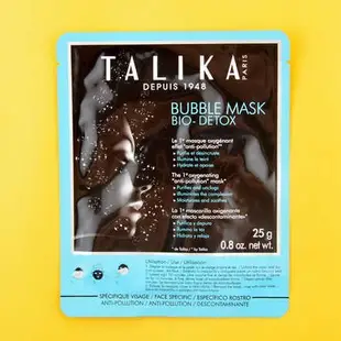 【H2Shop】法國塔利卡 全新 Talika bubble mask bio detox 活氧排毒 泡泡面膜 單片現貨