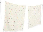 CRILSTYLEO Car Privacy Divider Curtain Double Cotton Gauze Breathable Sun Protection and Heat Insulation for Easy Installation Provides UV Shielding and Outside Visibility Blockage for Car